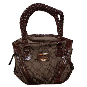 Limea Rosetti Brown Shoulder Purse